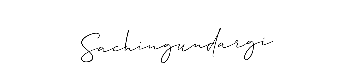 How to Draw Sachingundargi signature style? Allison_Script is a latest design signature styles for name Sachingundargi. Sachingundargi signature style 2 images and pictures png