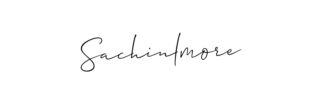 Best and Professional Signature Style for Sachinlmore. Allison_Script Best Signature Style Collection. Sachinlmore signature style 2 images and pictures png