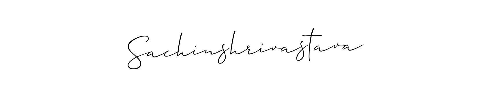 Make a beautiful signature design for name Sachinshrivastava. With this signature (Allison_Script) style, you can create a handwritten signature for free. Sachinshrivastava signature style 2 images and pictures png