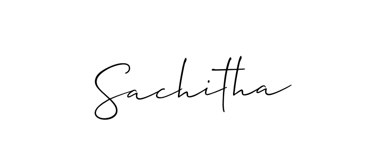 Best and Professional Signature Style for Sachitha. Allison_Script Best Signature Style Collection. Sachitha signature style 2 images and pictures png
