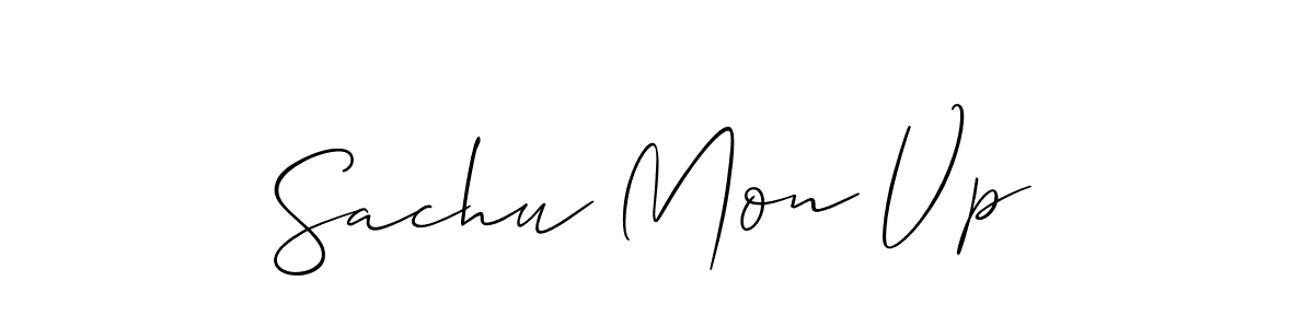 Make a beautiful signature design for name Sachu Mon Vp. Use this online signature maker to create a handwritten signature for free. Sachu Mon Vp signature style 2 images and pictures png