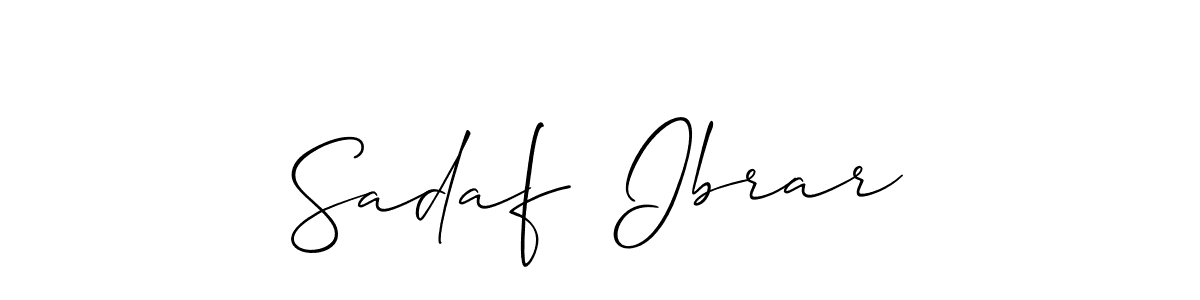 if you are searching for the best signature style for your name Sadaf  Ibrar. so please give up your signature search. here we have designed multiple signature styles  using Allison_Script. Sadaf  Ibrar signature style 2 images and pictures png