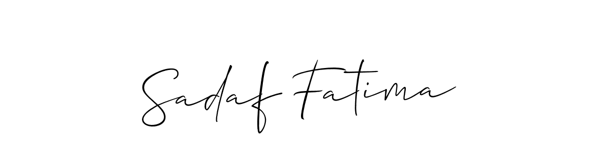 Similarly Allison_Script is the best handwritten signature design. Signature creator online .You can use it as an online autograph creator for name Sadaf Fatima. Sadaf Fatima signature style 2 images and pictures png