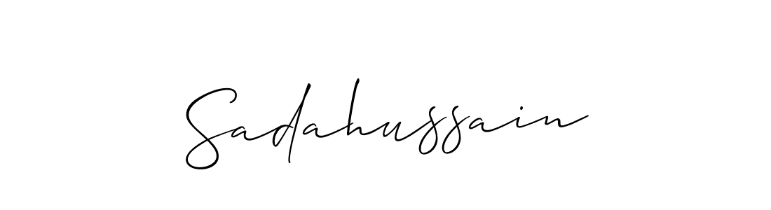 You can use this online signature creator to create a handwritten signature for the name Sadahussain. This is the best online autograph maker. Sadahussain signature style 2 images and pictures png