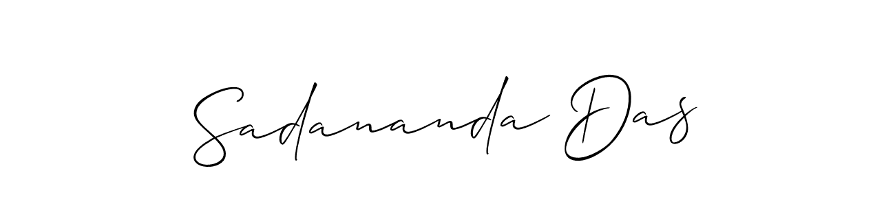 It looks lik you need a new signature style for name Sadananda Das. Design unique handwritten (Allison_Script) signature with our free signature maker in just a few clicks. Sadananda Das signature style 2 images and pictures png