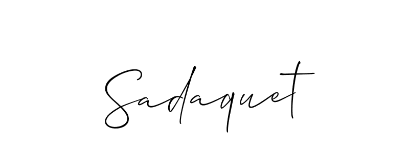 See photos of Sadaquet official signature by Spectra . Check more albums & portfolios. Read reviews & check more about Allison_Script font. Sadaquet signature style 2 images and pictures png