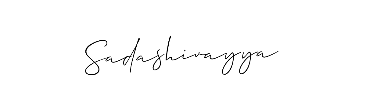 How to Draw Sadashivayya signature style? Allison_Script is a latest design signature styles for name Sadashivayya. Sadashivayya signature style 2 images and pictures png