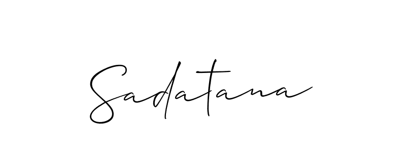 Make a beautiful signature design for name Sadatana. Use this online signature maker to create a handwritten signature for free. Sadatana signature style 2 images and pictures png