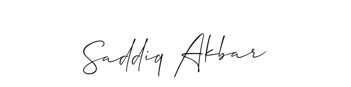It looks lik you need a new signature style for name Saddiq Akbar. Design unique handwritten (Allison_Script) signature with our free signature maker in just a few clicks. Saddiq Akbar signature style 2 images and pictures png