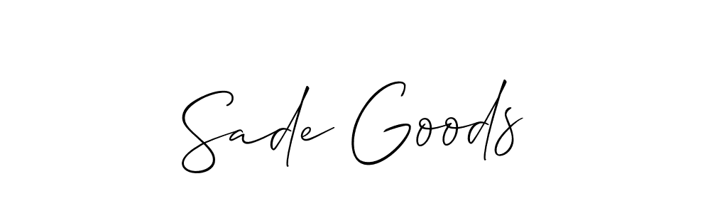 Here are the top 10 professional signature styles for the name Sade Goods. These are the best autograph styles you can use for your name. Sade Goods signature style 2 images and pictures png