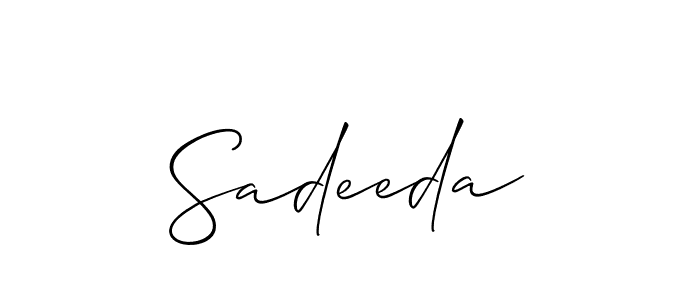 This is the best signature style for the Sadeeda name. Also you like these signature font (Allison_Script). Mix name signature. Sadeeda signature style 2 images and pictures png