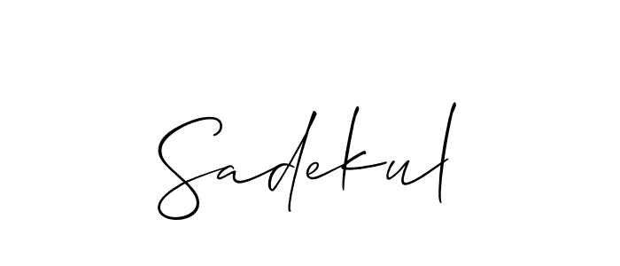 See photos of Sadekul official signature by Spectra . Check more albums & portfolios. Read reviews & check more about Allison_Script font. Sadekul signature style 2 images and pictures png