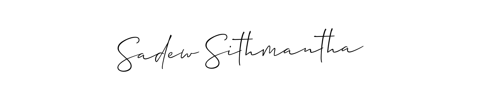 You can use this online signature creator to create a handwritten signature for the name Sadew Sithmantha. This is the best online autograph maker. Sadew Sithmantha signature style 2 images and pictures png