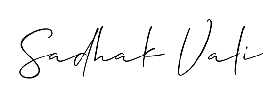 Allison_Script is a professional signature style that is perfect for those who want to add a touch of class to their signature. Get Sadhak Vali name fancy signature for free. Sadhak Vali signature style 2 images and pictures png