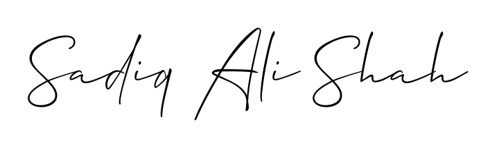 Similarly Allison_Script is the best handwritten signature design. Signature creator online. You can use it as an online autograph creator for name Sadiq Ali Shah. Sadiq Ali Shah signature style 2 images and pictures png