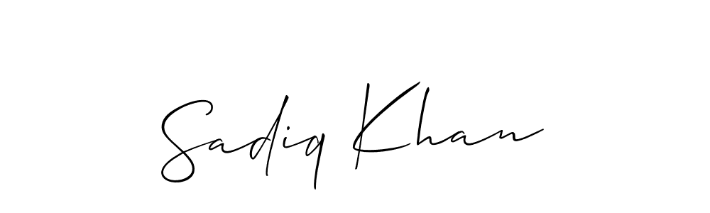 Similarly Allison_Script is the best handwritten signature design. Signature creator online .You can use it as an online autograph creator for name Sadiq Khan. Sadiq Khan signature style 2 images and pictures png