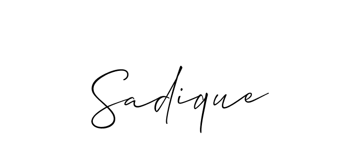 Check out images of Autograph of Sadique name. Actor Sadique Signature Style. Allison_Script is a professional sign style online. Sadique signature style 2 images and pictures png