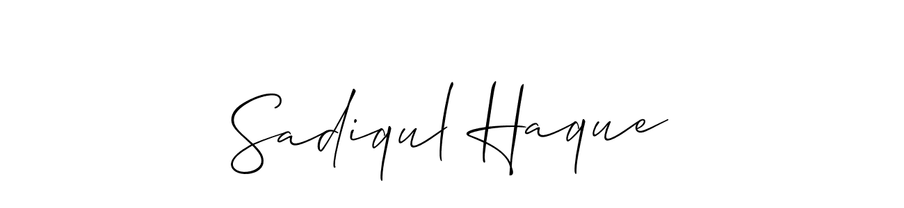 Make a short Sadiqul Haque signature style. Manage your documents anywhere anytime using Allison_Script. Create and add eSignatures, submit forms, share and send files easily. Sadiqul Haque signature style 2 images and pictures png