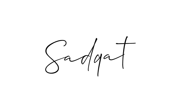 Check out images of Autograph of Sadqat name. Actor Sadqat Signature Style. Allison_Script is a professional sign style online. Sadqat signature style 2 images and pictures png