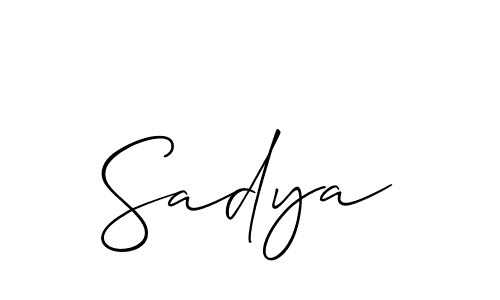 This is the best signature style for the Sadya name. Also you like these signature font (Allison_Script). Mix name signature. Sadya signature style 2 images and pictures png