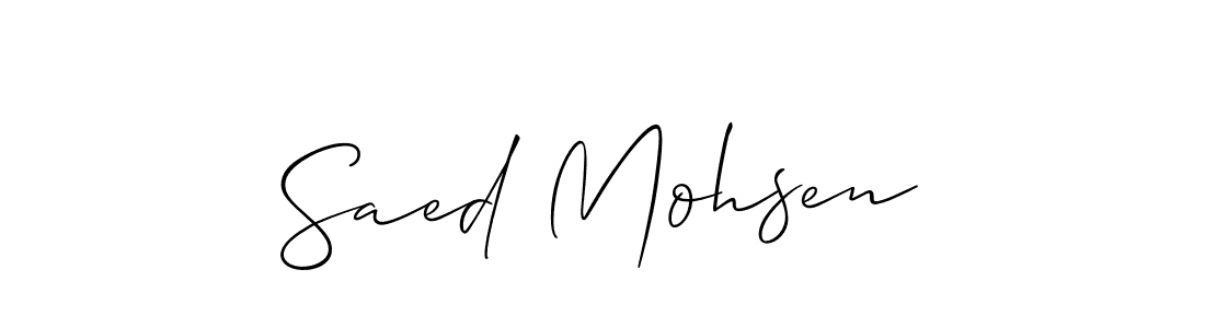 You can use this online signature creator to create a handwritten signature for the name Saed Mohsen. This is the best online autograph maker. Saed Mohsen signature style 2 images and pictures png