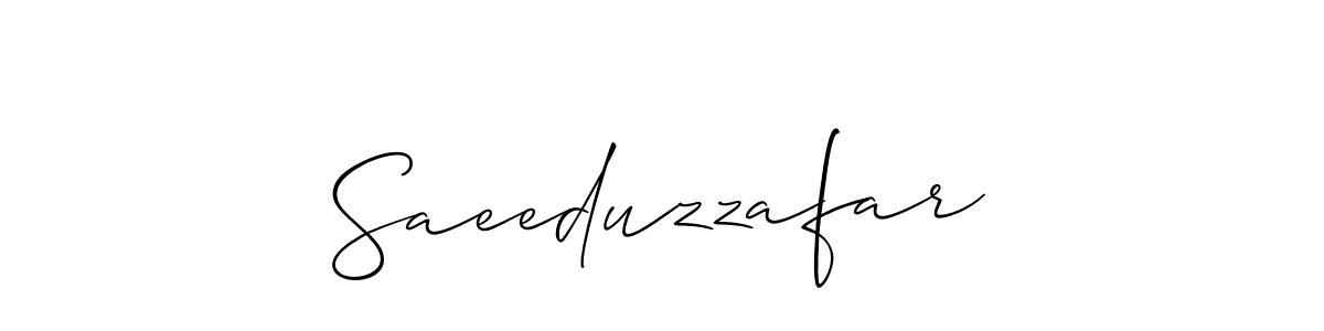 How to Draw Saeeduzzafar signature style? Allison_Script is a latest design signature styles for name Saeeduzzafar. Saeeduzzafar signature style 2 images and pictures png
