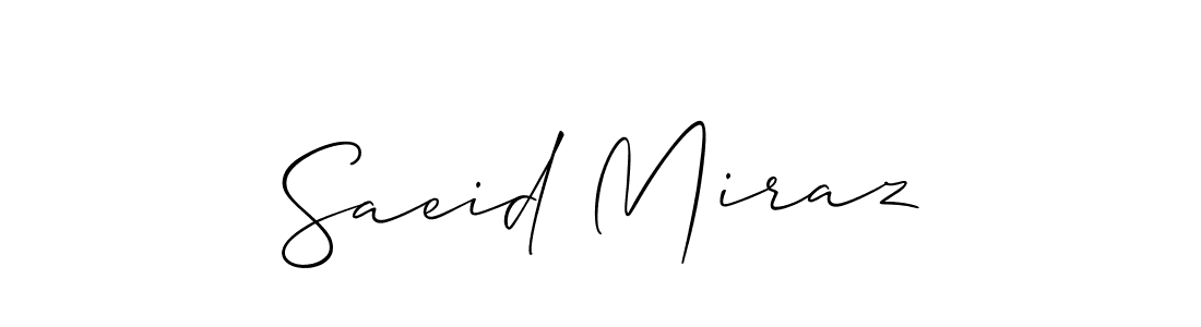 Here are the top 10 professional signature styles for the name Saeid Miraz. These are the best autograph styles you can use for your name. Saeid Miraz signature style 2 images and pictures png