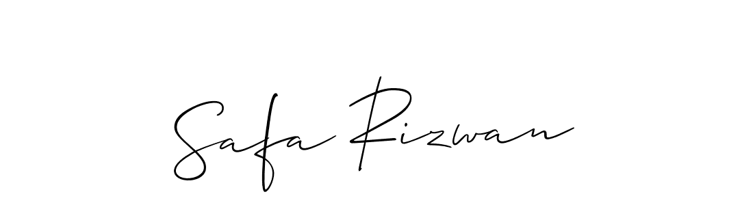 Once you've used our free online signature maker to create your best signature Allison_Script style, it's time to enjoy all of the benefits that Safa Rizwan name signing documents. Safa Rizwan signature style 2 images and pictures png