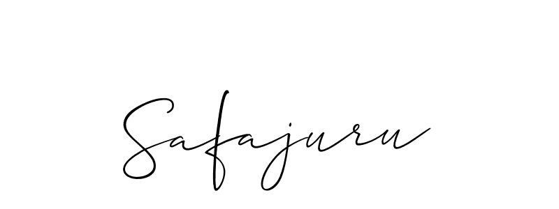 Best and Professional Signature Style for Safajuru. Allison_Script Best Signature Style Collection. Safajuru signature style 2 images and pictures png