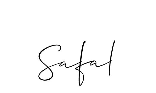 Best and Professional Signature Style for Safal. Allison_Script Best Signature Style Collection. Safal signature style 2 images and pictures png