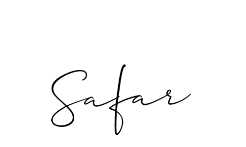 How to Draw Safar signature style? Allison_Script is a latest design signature styles for name Safar. Safar signature style 2 images and pictures png