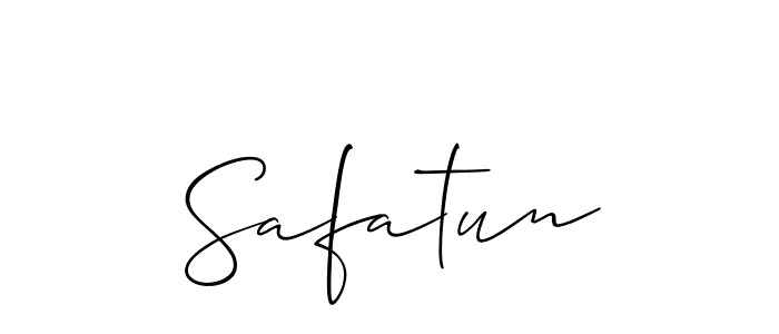 You can use this online signature creator to create a handwritten signature for the name Safatun. This is the best online autograph maker. Safatun signature style 2 images and pictures png