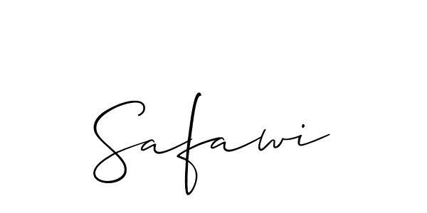 Once you've used our free online signature maker to create your best signature Allison_Script style, it's time to enjoy all of the benefits that Safawi name signing documents. Safawi signature style 2 images and pictures png