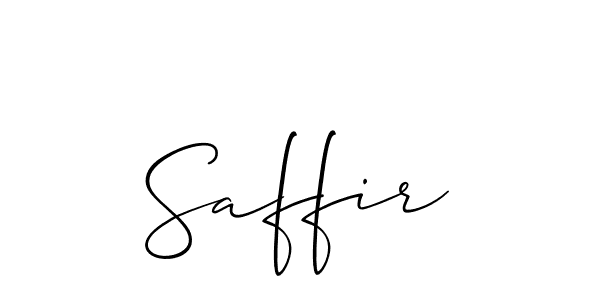 You can use this online signature creator to create a handwritten signature for the name Saffir. This is the best online autograph maker. Saffir signature style 2 images and pictures png