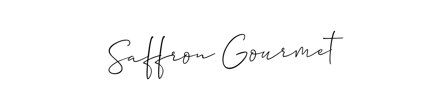 Similarly Allison_Script is the best handwritten signature design. Signature creator online .You can use it as an online autograph creator for name Saffron Gourmet. Saffron Gourmet signature style 2 images and pictures png