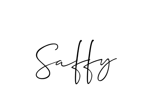 This is the best signature style for the Saffy name. Also you like these signature font (Allison_Script). Mix name signature. Saffy signature style 2 images and pictures png