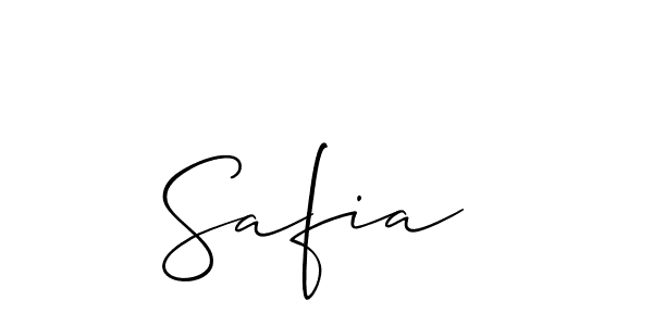 Also You can easily find your signature by using the search form. We will create Safia  name handwritten signature images for you free of cost using Allison_Script sign style. Safia  signature style 2 images and pictures png