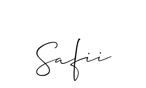 Best and Professional Signature Style for Safii. Allison_Script Best Signature Style Collection. Safii signature style 2 images and pictures png
