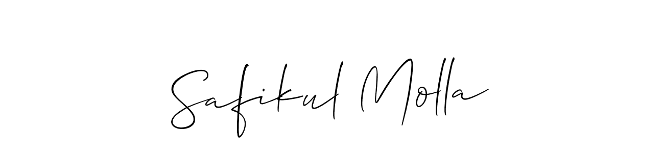 Best and Professional Signature Style for Safikul Molla. Allison_Script Best Signature Style Collection. Safikul Molla signature style 2 images and pictures png