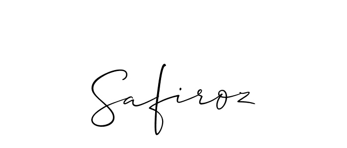 It looks lik you need a new signature style for name Safiroz. Design unique handwritten (Allison_Script) signature with our free signature maker in just a few clicks. Safiroz signature style 2 images and pictures png