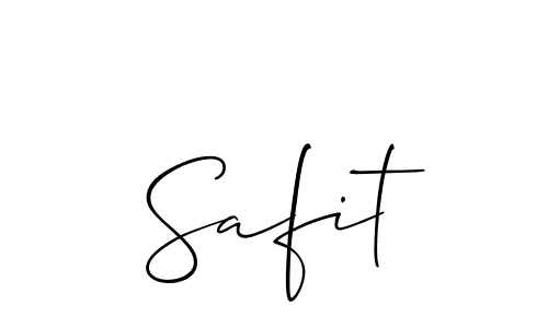 How to Draw Safit signature style? Allison_Script is a latest design signature styles for name Safit. Safit signature style 2 images and pictures png