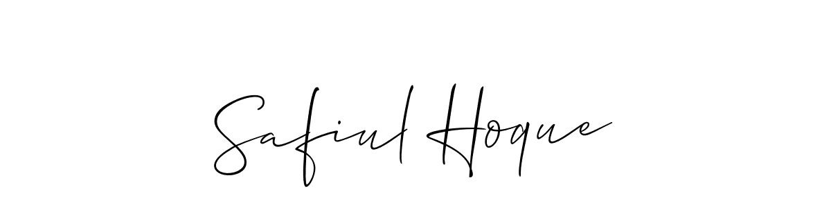 It looks lik you need a new signature style for name Safiul Hoque. Design unique handwritten (Allison_Script) signature with our free signature maker in just a few clicks. Safiul Hoque signature style 2 images and pictures png