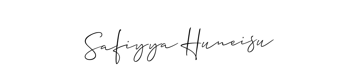 How to Draw Safiyya Huneisu signature style? Allison_Script is a latest design signature styles for name Safiyya Huneisu. Safiyya Huneisu signature style 2 images and pictures png