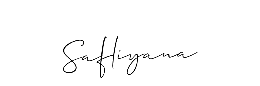 You can use this online signature creator to create a handwritten signature for the name Safliyana. This is the best online autograph maker. Safliyana signature style 2 images and pictures png
