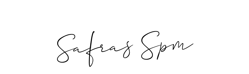 Similarly Allison_Script is the best handwritten signature design. Signature creator online .You can use it as an online autograph creator for name Safras Spm. Safras Spm signature style 2 images and pictures png