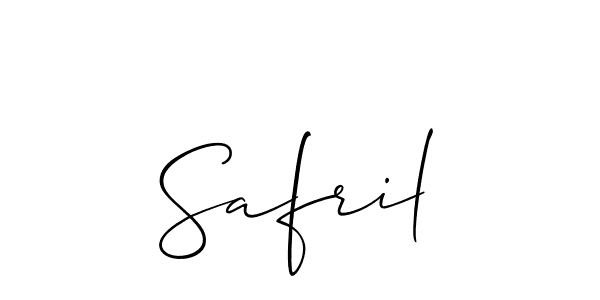 You can use this online signature creator to create a handwritten signature for the name Safril. This is the best online autograph maker. Safril signature style 2 images and pictures png