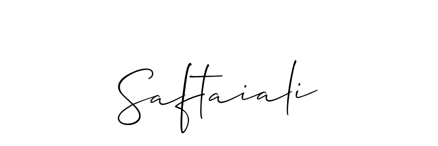 How to Draw Saftaiali signature style? Allison_Script is a latest design signature styles for name Saftaiali. Saftaiali signature style 2 images and pictures png