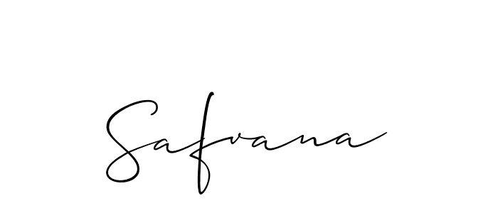 Also You can easily find your signature by using the search form. We will create Safvana name handwritten signature images for you free of cost using Allison_Script sign style. Safvana signature style 2 images and pictures png