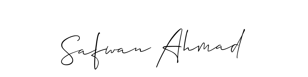 if you are searching for the best signature style for your name Safwan Ahmad. so please give up your signature search. here we have designed multiple signature styles  using Allison_Script. Safwan Ahmad signature style 2 images and pictures png