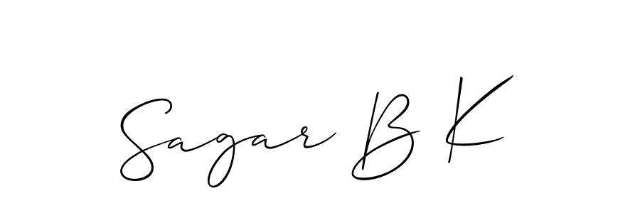 See photos of Sagar B K official signature by Spectra . Check more albums & portfolios. Read reviews & check more about Allison_Script font. Sagar B K signature style 2 images and pictures png